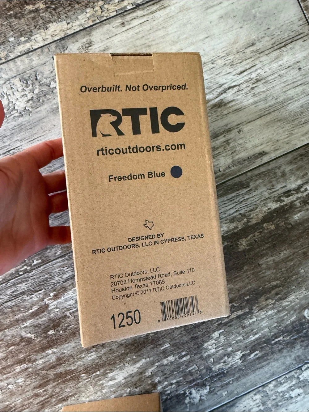 2 for $30 sale: NIB blue RTIC 16 oz Travel Coffee Cup, a double-wall vacuum-insu